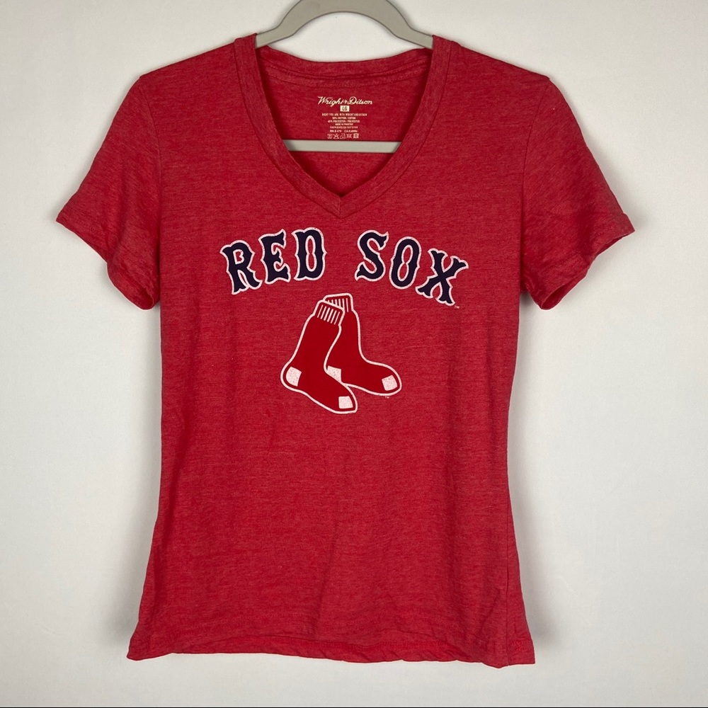 Red Sox Baseball V-Neck T-Shirt